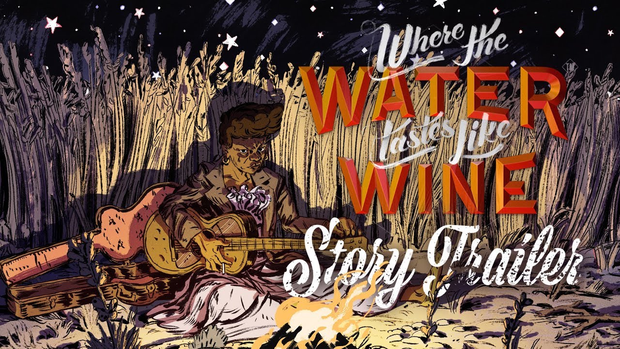 Where the water tastes like wine