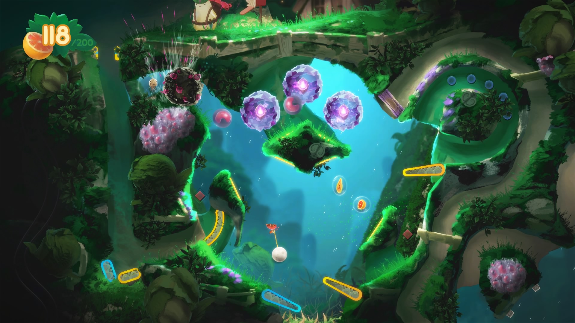 Yoku's Island Express gameplay screenshot