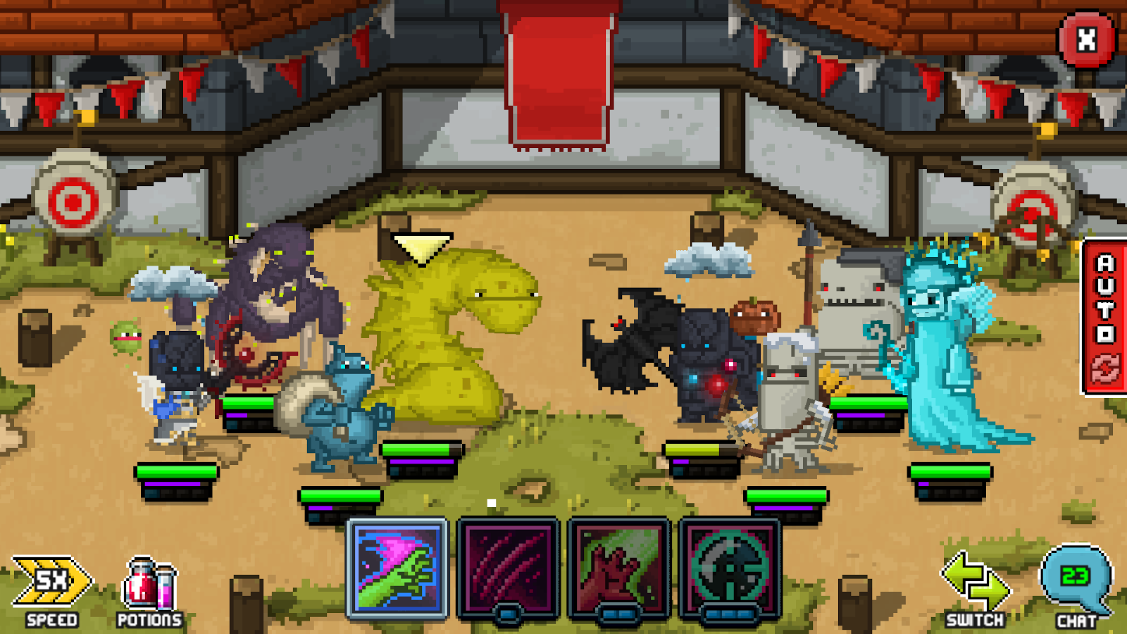 Bit Heroes dungeon crawler launches on Steam