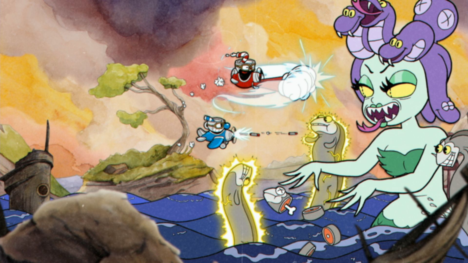 Cuphead co-op