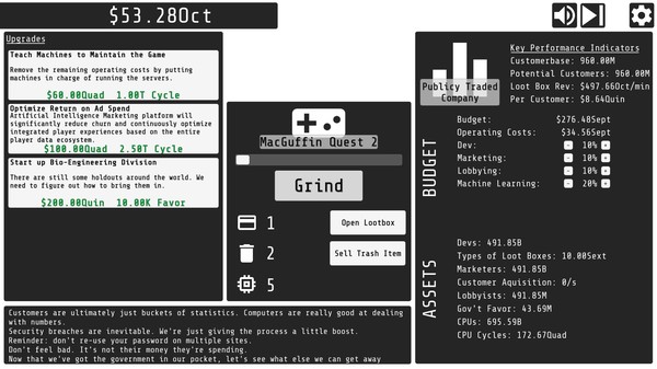 Loot Box Quest drops onto Steam with 15% off