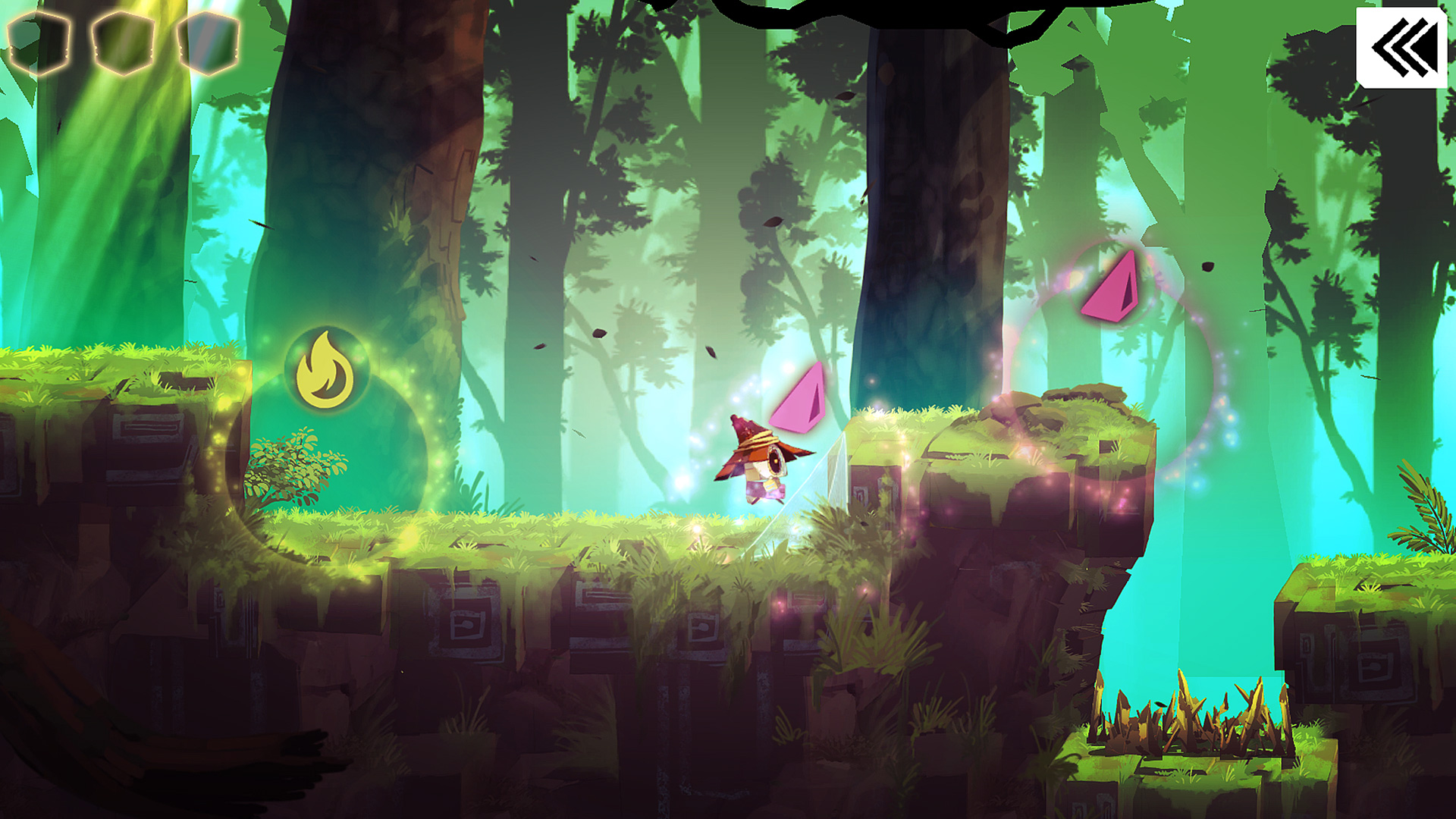 Magibot strategic platformer released on Steam