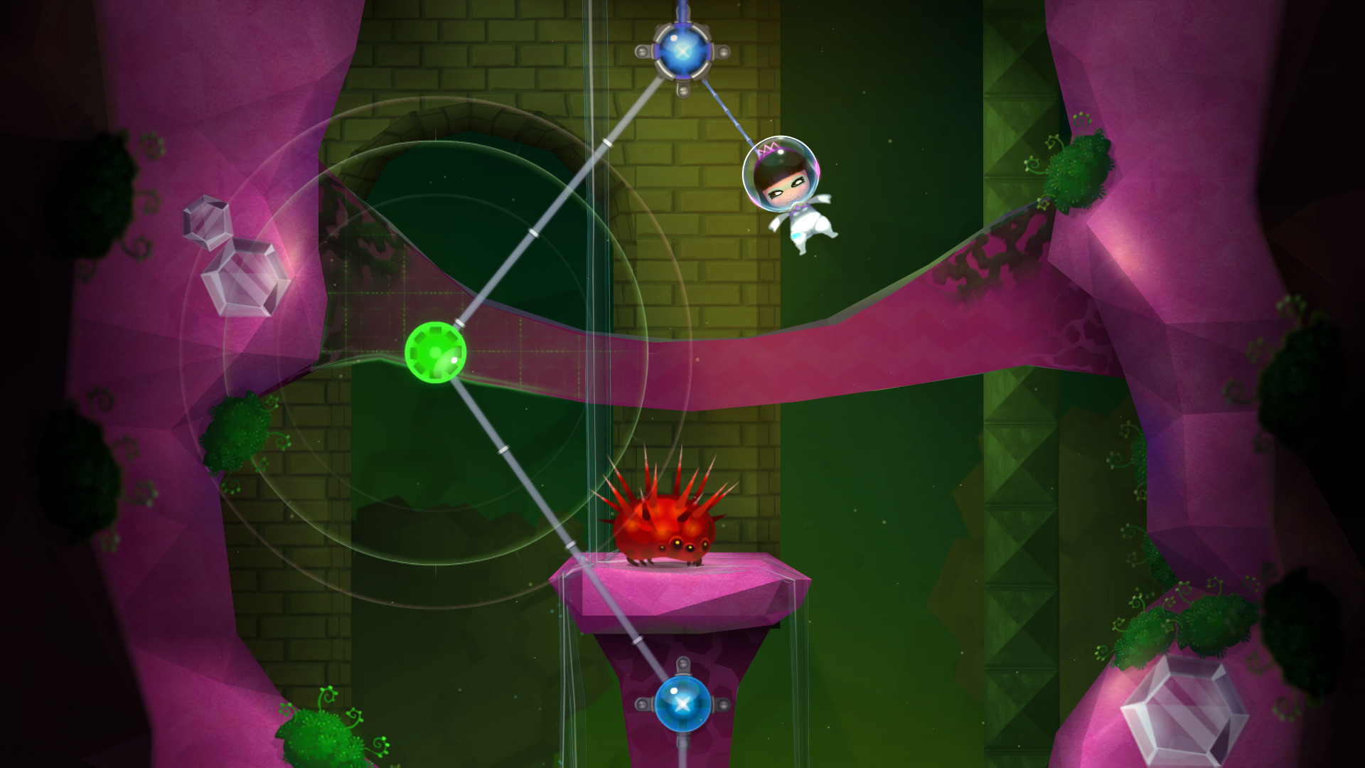 Sling Ming swinging onto Switch in spring
