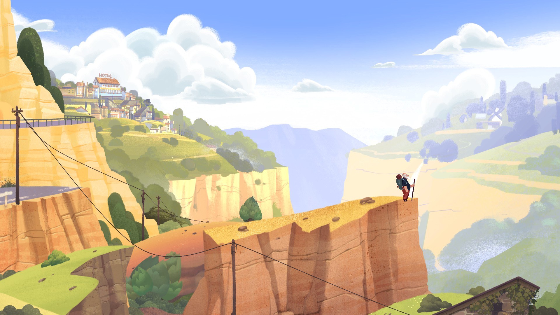 Old Man's Journey Review The Indie Game site