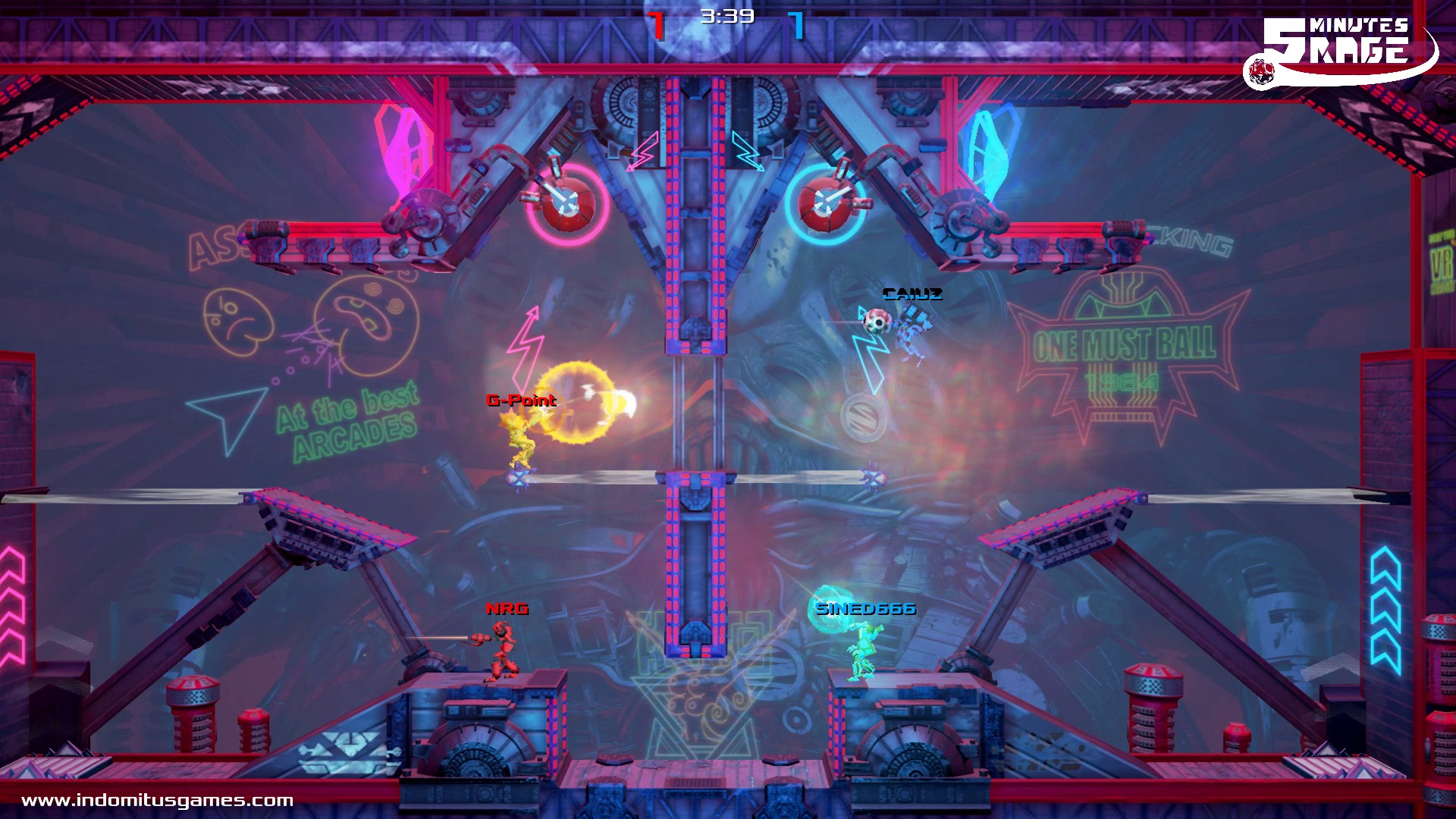 5 Minutes Rage blasting its way onto Steam