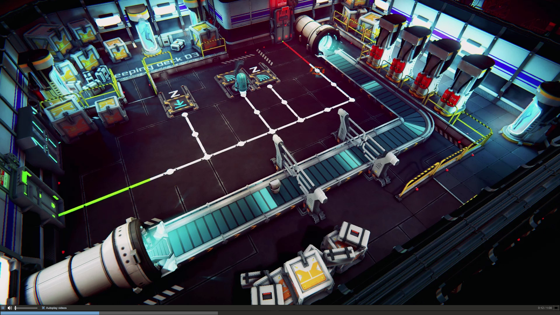 Algo Bot charging onto Steam today