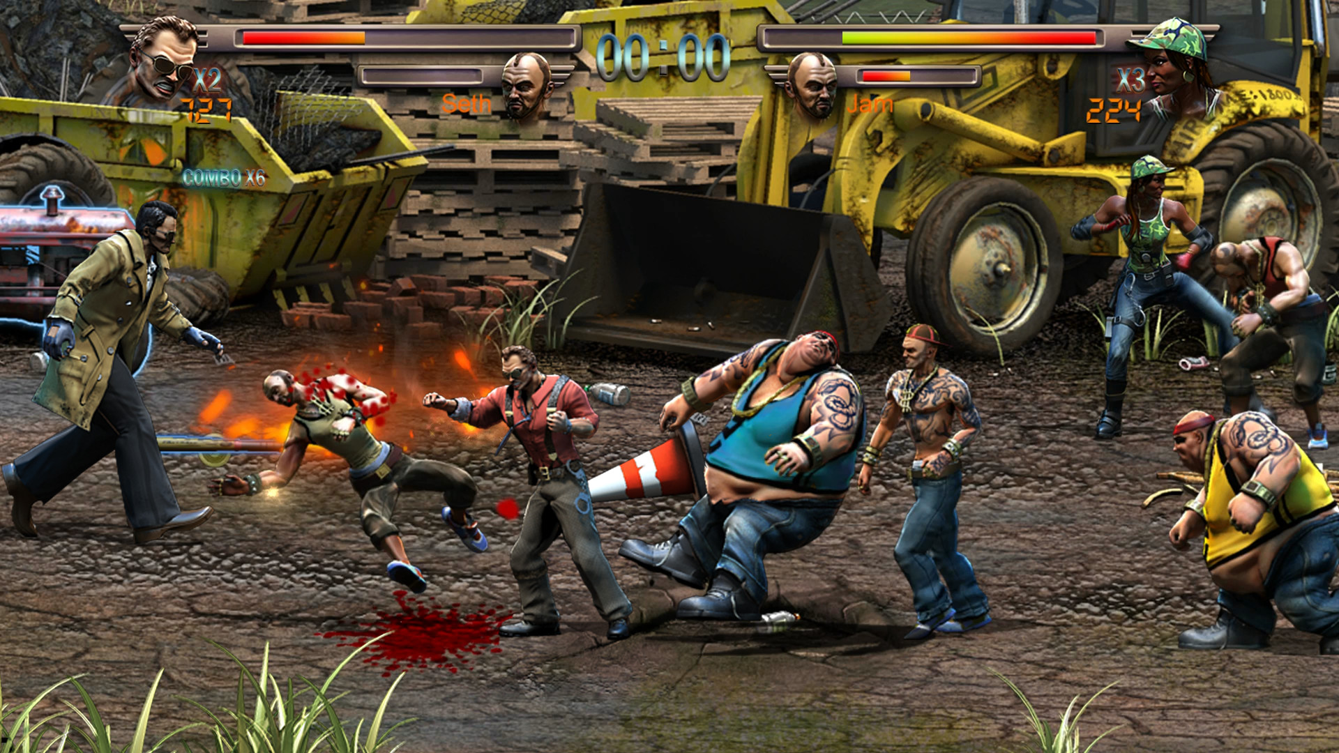 Arcade style Raging Justice is out now on PC and consoles