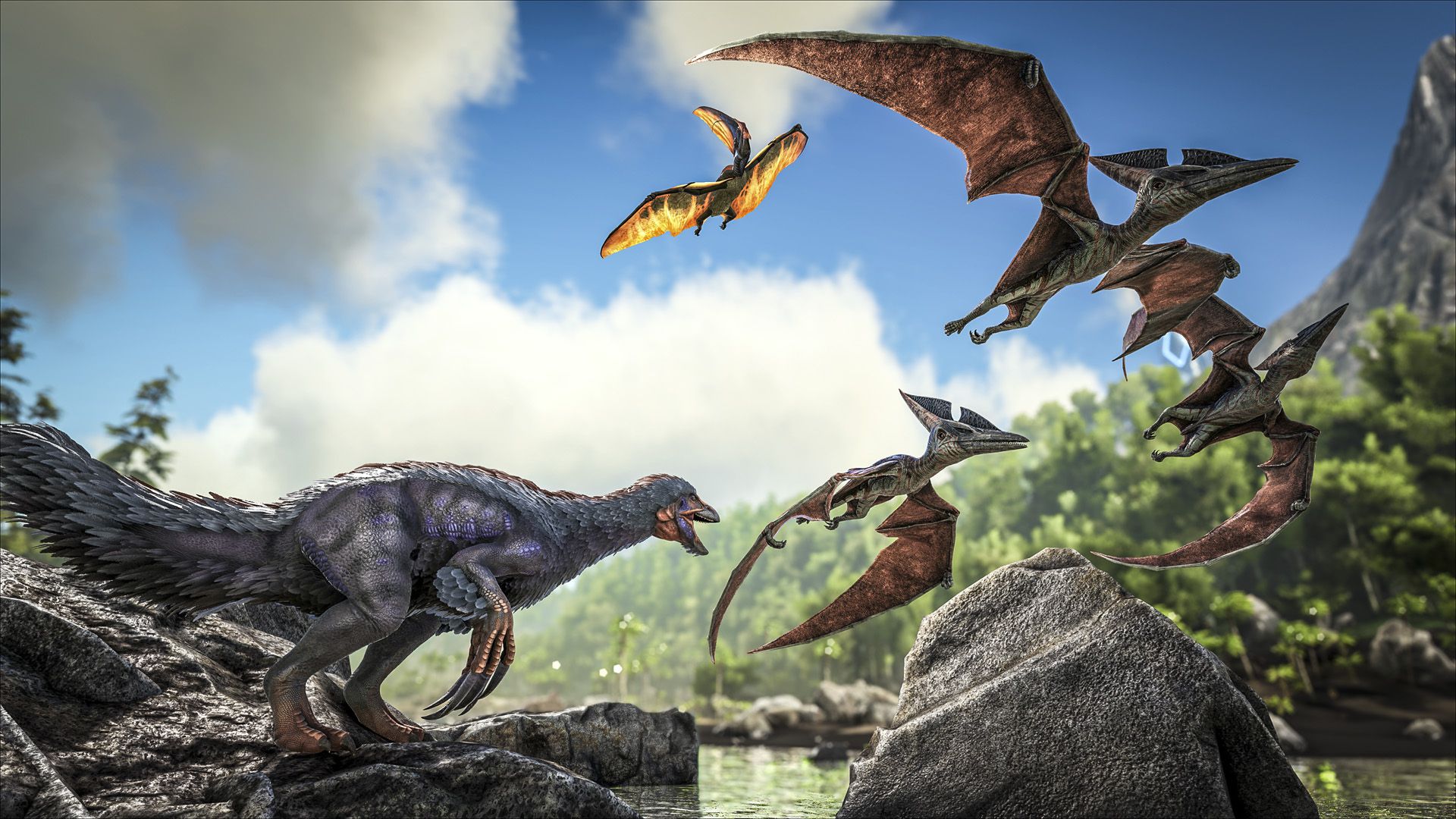 Ark Survival Evolved out on Android and iOS