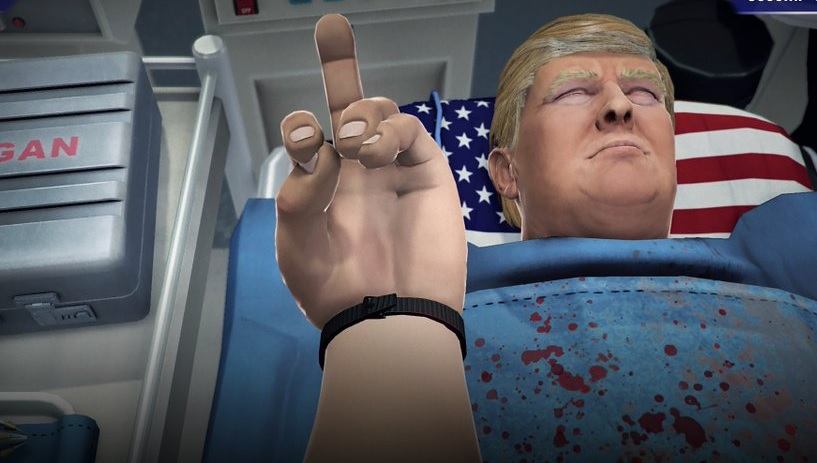 Surgeon Simulator dev ‘gives Trump the finger’ with charity campaign