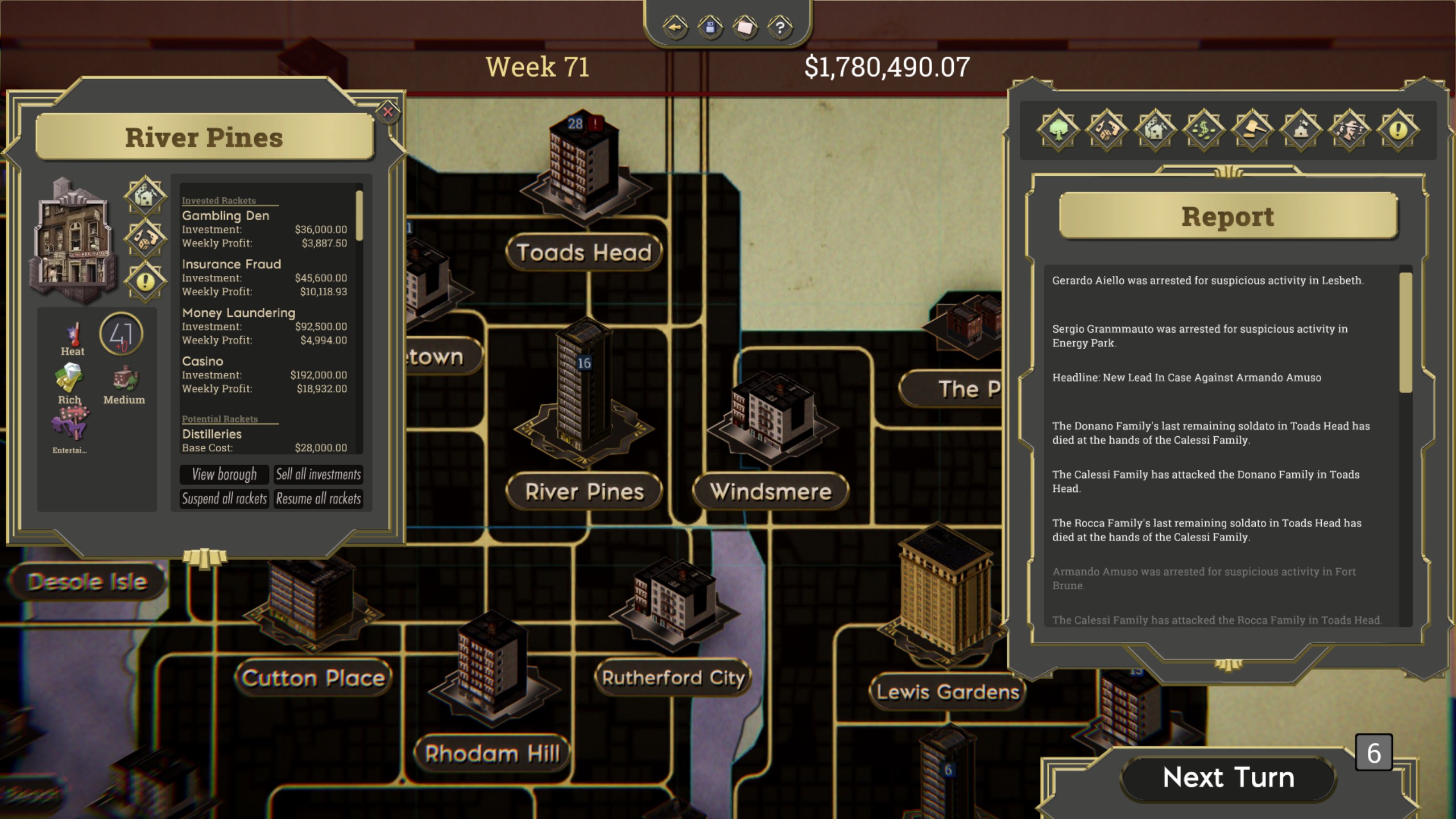 The Commission: Organized Crime Grand Strategy review