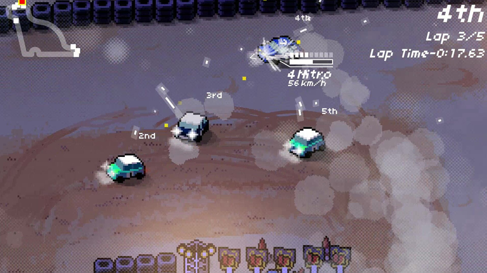 Super Pixel Racers announced for PS4 and Xbox One