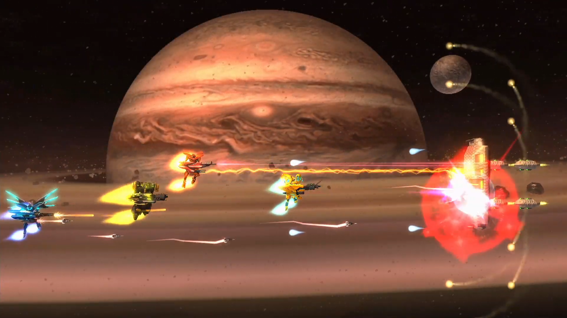 Stardust Galaxy Warriors lands on Switch