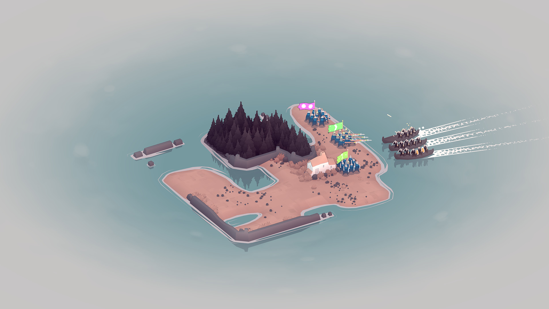 Bad North now available on Steam, GOG and Katridge