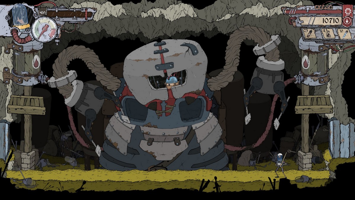 Feudal Alloy boss battle