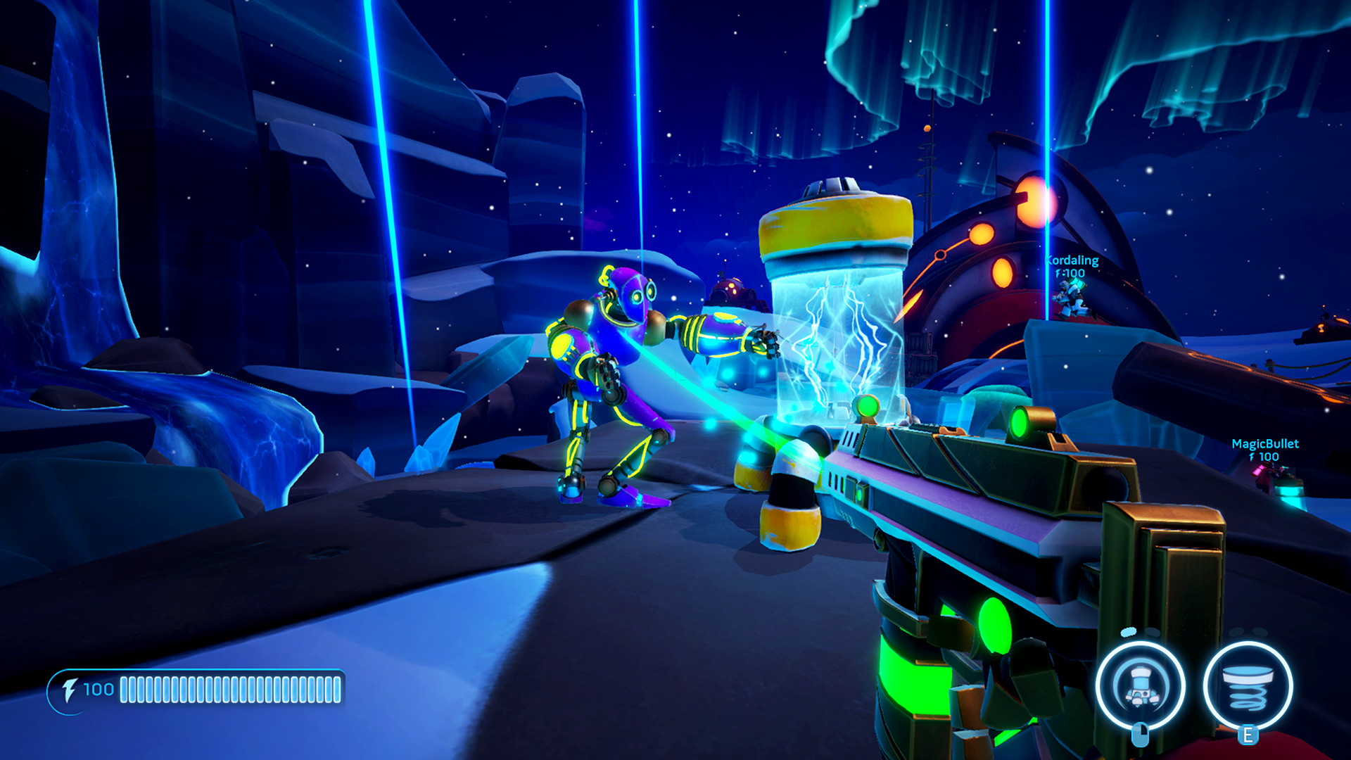 Competitive shooter Aftercharge out on PC and consoles