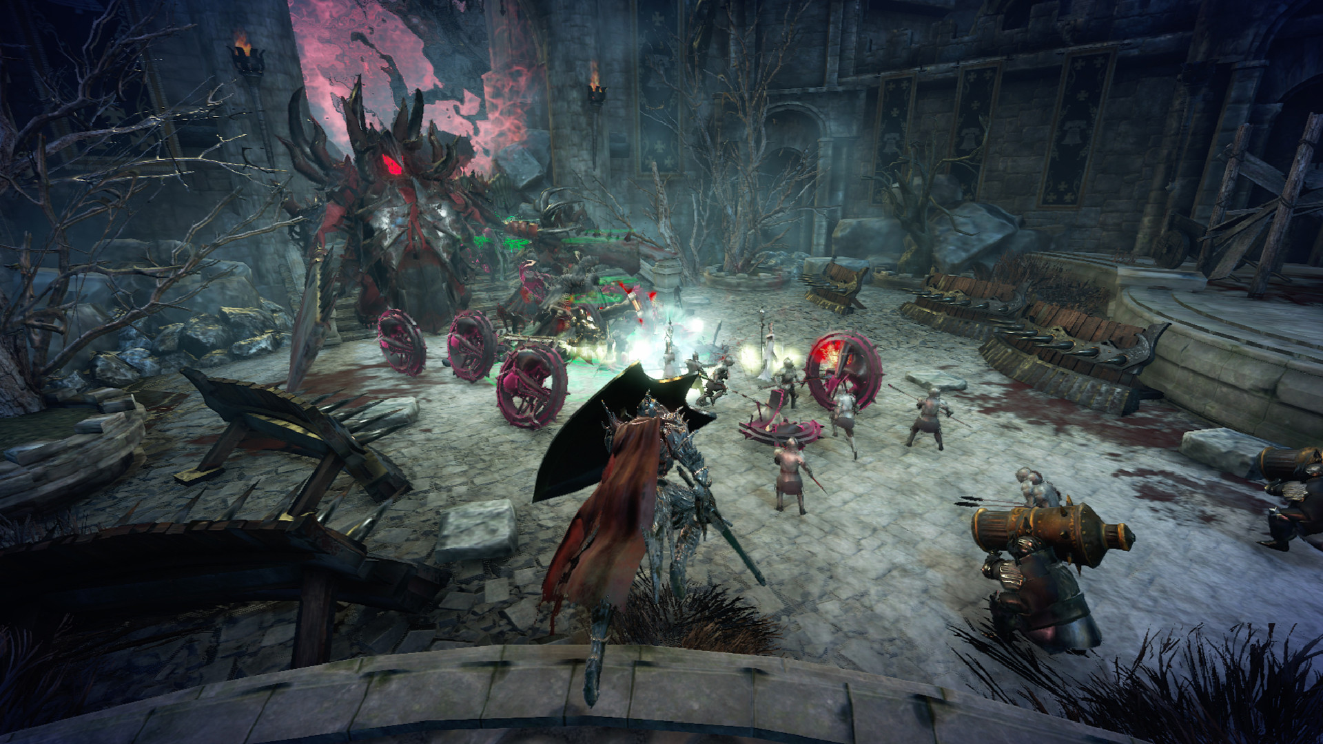 Co-op hoard defense Hell Warders out today