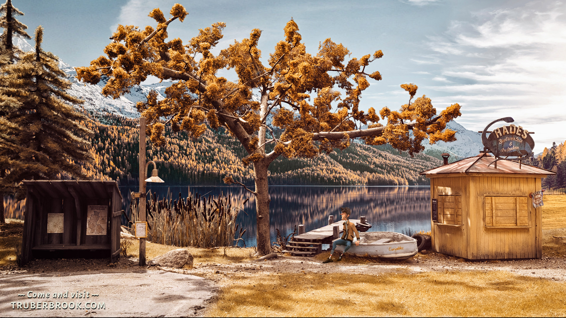 If Wes Anderson made Twin Peaks, Trüberbrook might be the result