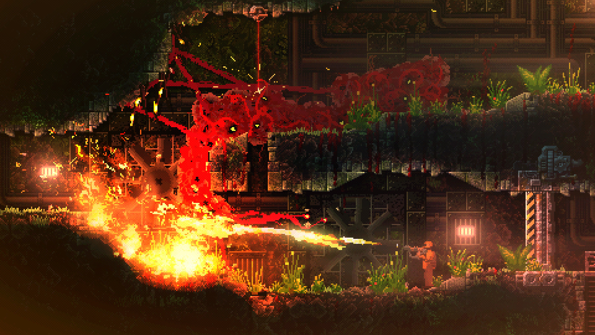 Devolver’s CARRION is a reverse horror in which you play the monster