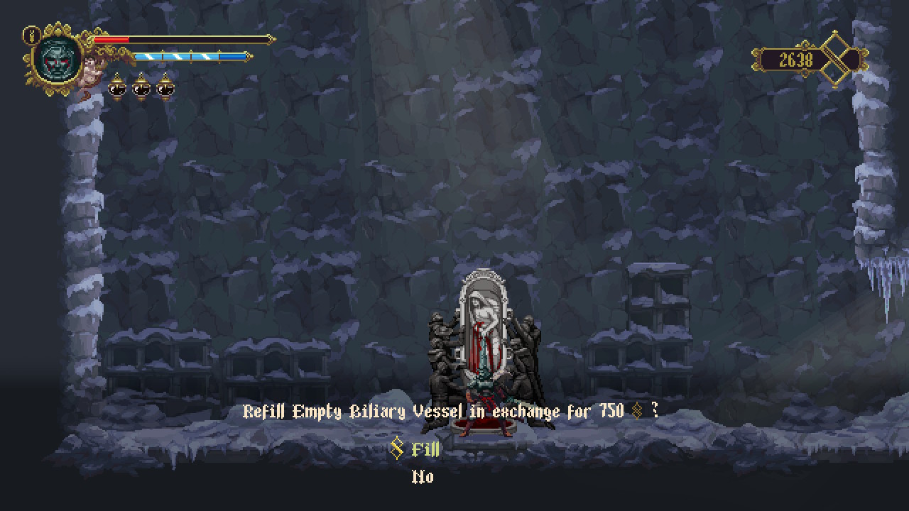 Blasphemous biliary vessels