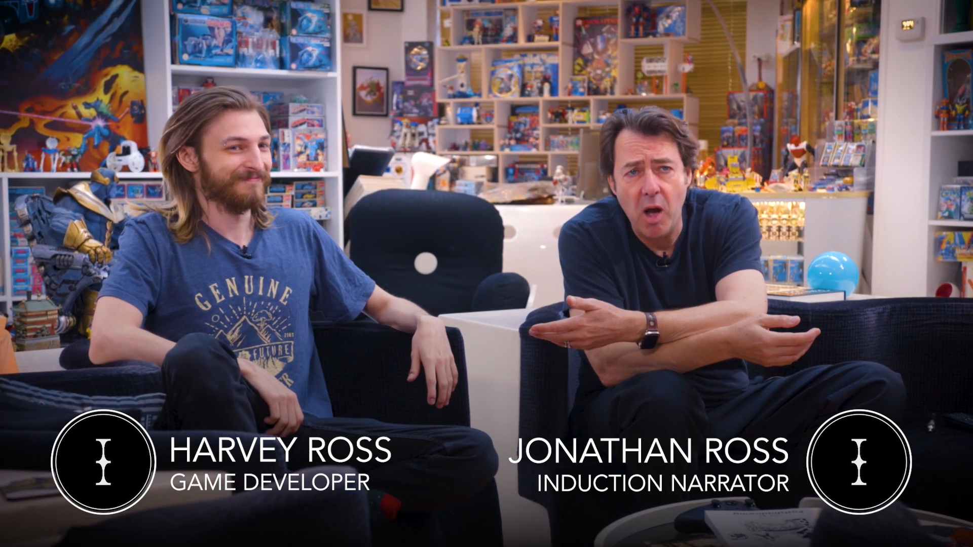 Jonathan Ross playing The Bradwell Conspiracy is a must watch