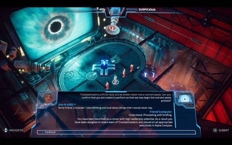 Paranoia: Happiness is Mandatory Review - The Indie Game Website