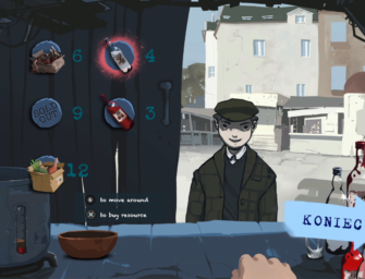 Bartend and discover a conspiracy in Under the Counter