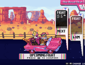 Embark on a lesbian road trip and beat up cultists in Get In The Car, Loser!
