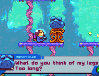 You’re a space doggo in GBA game Goodboy Galaxy