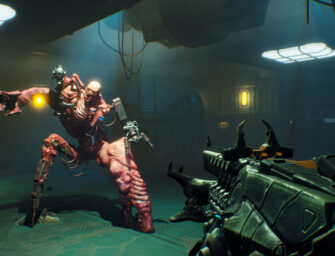 Eviscerate alien space soldiers with friends in Ripout