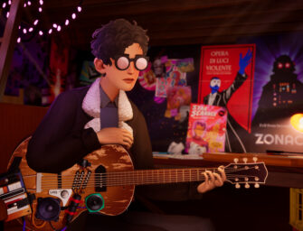 The Artful Escape is a wildly vibrant musical platformer